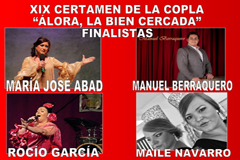 Reidas semifinales del Certamen de la Copla lora La Bien Cercada